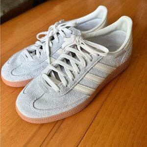 Adidas Spezial Gray and White Sneakers